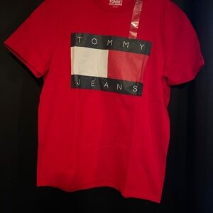 Tommy Jeans Red T-Shirt